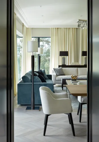 Интерьер гостиной в неоклассике смотреть на Basicdecor