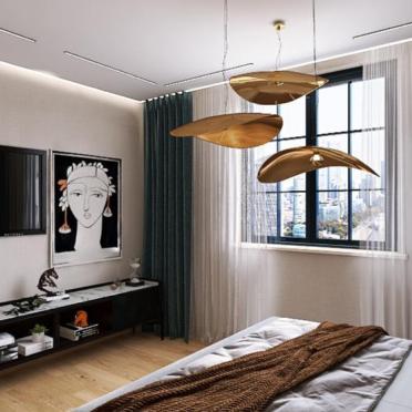 Интерьер спальни  смотреть на Basicdecor