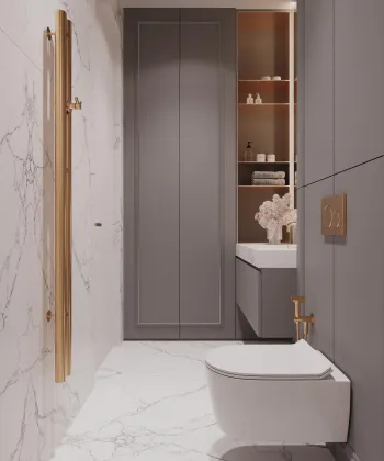 Интерьер ванной  смотреть на Basicdecor