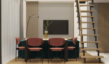 Интерьер столовой  смотреть на Basicdecor