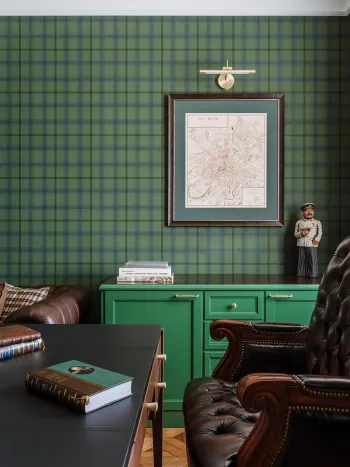 Интерьер кабинета  смотреть на Basicdecor