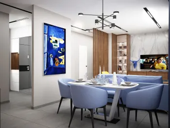 Интерьер столовой  смотреть на Basicdecor
