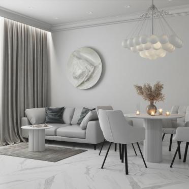 Интерьер гостиной в неоклассике смотреть на Basicdecor