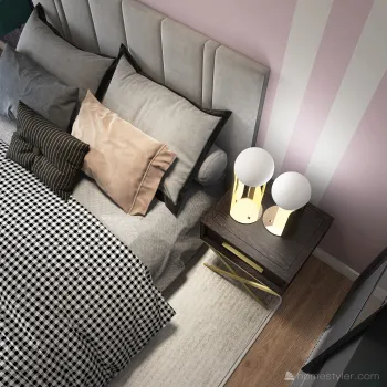 Интерьер спальни cветильниками над кроватью  смотреть на Basicdecor