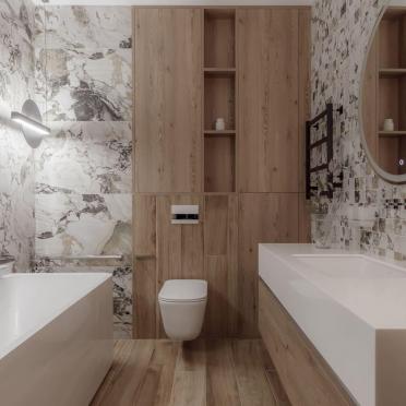 Интерьер ванной  смотреть на Basicdecor