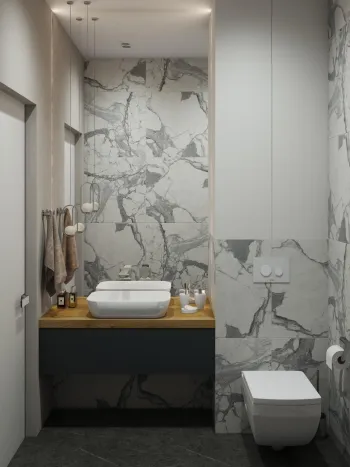 Интерьер ванной  смотреть на Basicdecor