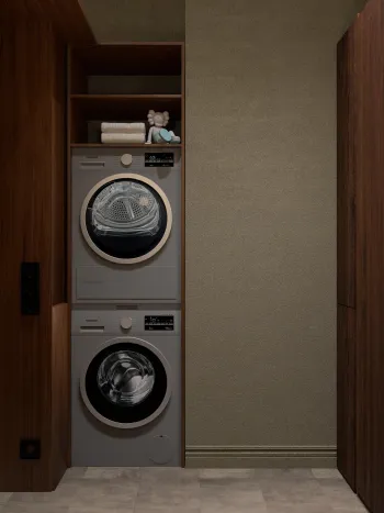 Интерьер с постирочной  смотреть на Basicdecor