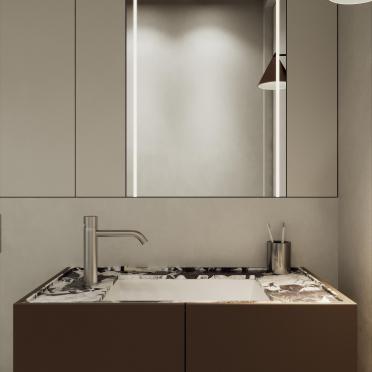 Интерьер ванной  смотреть на Basicdecor