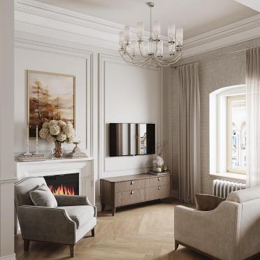 Интерьер гостиной  смотреть на Basicdecor
