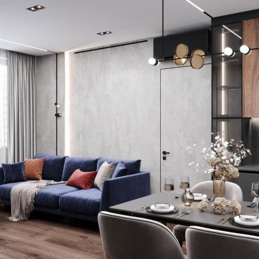 Интерьер гостиной  смотреть на Basicdecor