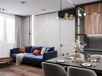 Интерьер гостиной  смотреть на Basicdecor