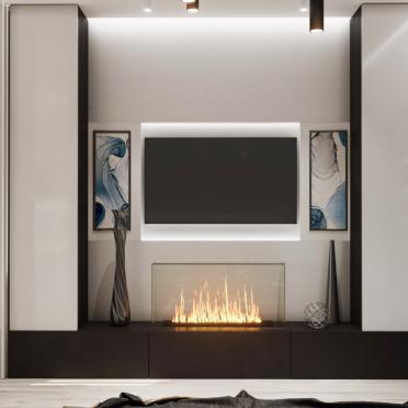 Интерьер гостиной в современном стиле смотреть на Basicdecor
