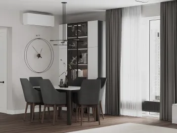 Интерьер столовой в современном стиле смотреть на Basicdecor