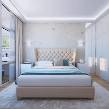 Интерьер спальни  смотреть на Basicdecor