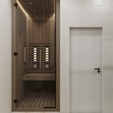 Интерьер cауной и проходной  смотреть на Basicdecor