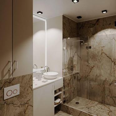 Интерьер ванной  смотреть на Basicdecor
