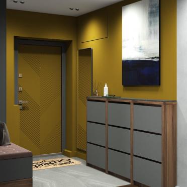 Интерьер прихожей с ресепшном  смотреть на Basicdecor