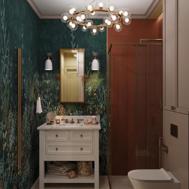 Интерьер ванной  смотреть на Basicdecor