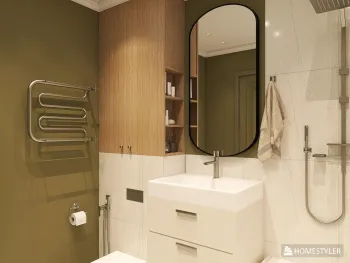 Интерьер ванной  смотреть на Basicdecor