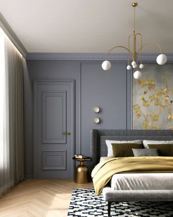 Интерьер спальни  смотреть на Basicdecor