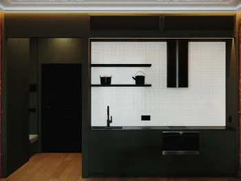 Интерьер кухни в неоклассике смотреть на Basicdecor