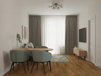Интерьер столовой  смотреть на Basicdecor
