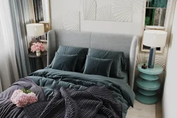 Интерьер спальни  смотреть на Basicdecor