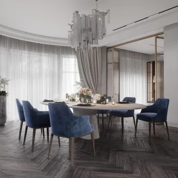 Интерьер столовой  смотреть на Basicdecor