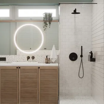 Интерьер ванной в средиземноморском смотреть на Basicdecor