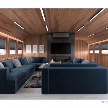 Интерьер гостиной  смотреть на Basicdecor