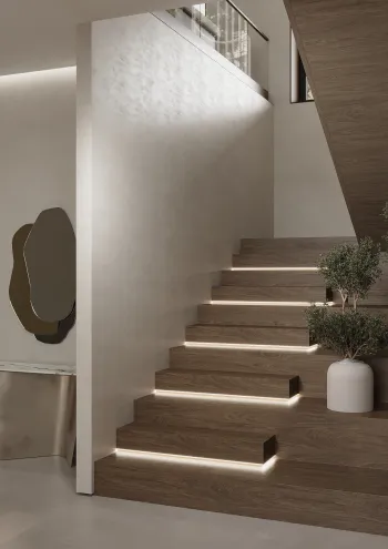 Интерьер с нишей с подсветкой и с подсветкой  смотреть на Basicdecor
