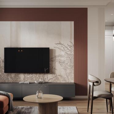 Интерьер гостиной  смотреть на Basicdecor