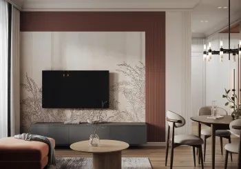 Интерьер гостиной  смотреть на Basicdecor