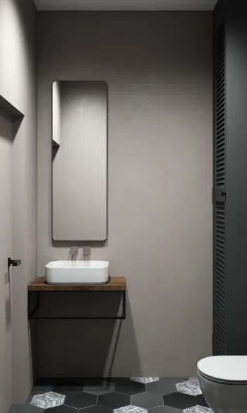 Интерьер ванной  смотреть на Basicdecor