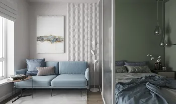 Интерьер спальни  смотреть на Basicdecor