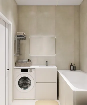 Интерьер ванной  смотреть на Basicdecor