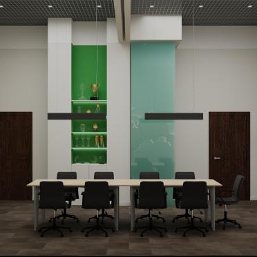 Интерьер офиса с ресепшном  смотреть на Basicdecor
