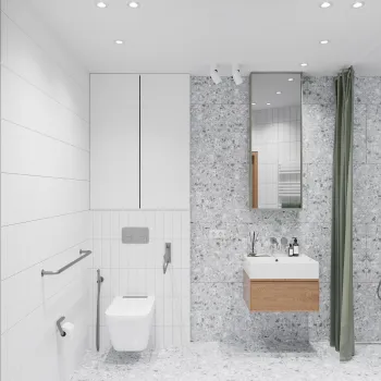 Интерьер ванной  смотреть на Basicdecor