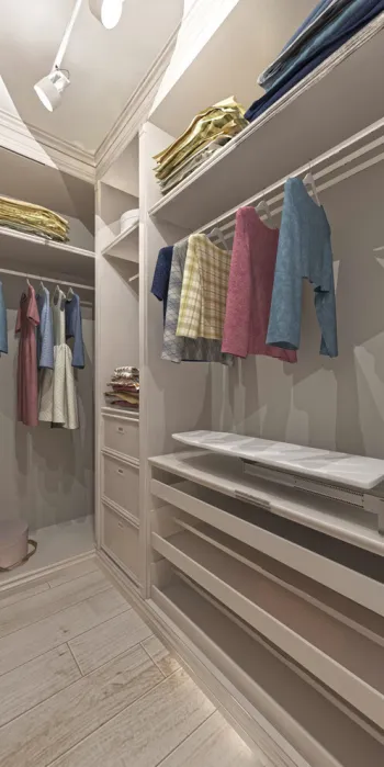 Интерьер гардеробной в современном стиле смотреть на Basicdecor