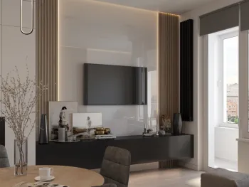 Интерьер гостиной  смотреть на Basicdecor
