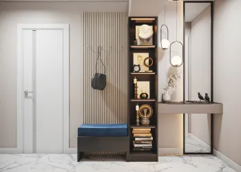 Интерьер прихожей в современном стиле смотреть на Basicdecor