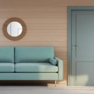 Интерьер с проходной и две двери  смотреть на Basicdecor
