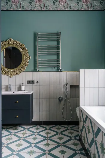 Интерьер ванной  смотреть на Basicdecor