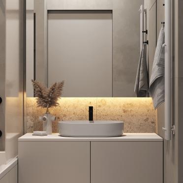 Интерьер ванной  смотреть на Basicdecor