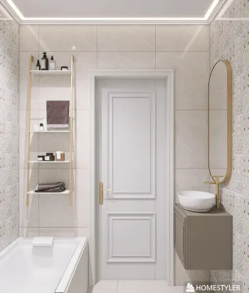Интерьер ванной  смотреть на Basicdecor