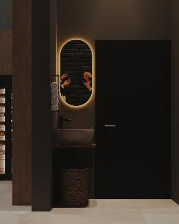 Интерьер ванной  смотреть на Basicdecor