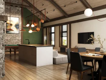 Интерьер кухни  смотреть на Basicdecor