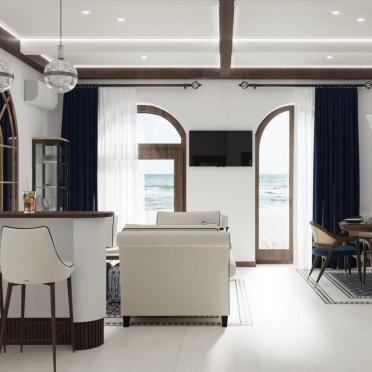 Интерьер гостиной  смотреть на Basicdecor
