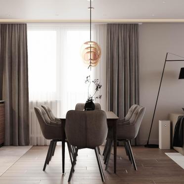 Интерьер столовой  смотреть на Basicdecor