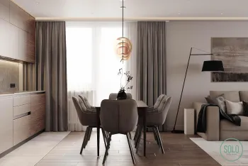 Интерьер столовой  смотреть на Basicdecor